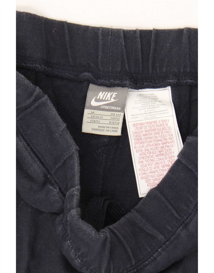Nike Mens Tracksuit Trousers Medium Navy Blue Cotton