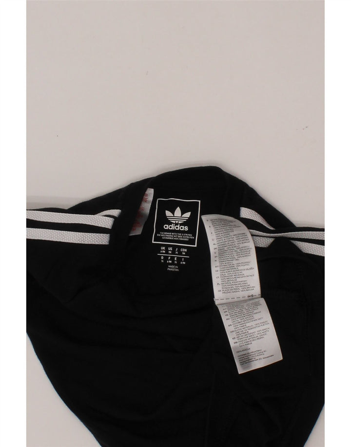 ADIDAS Baby Boys T-Shirt Top 6-9 Months Black Cotton