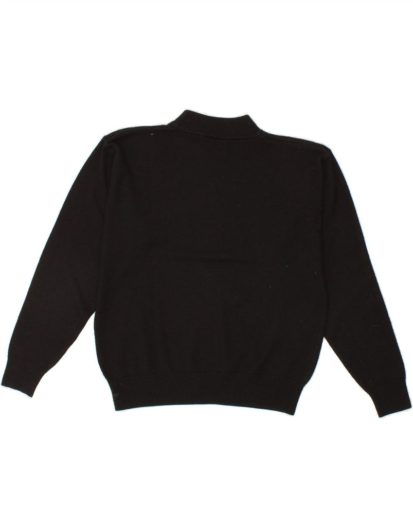 DOROTHY PERKINS Womens Turtle Neck Jumper Sweater UK 14 Large Black Cotton Vintage Dorothy Perkins and Second-Hand Dorothy Perkins from Messina Hembry 