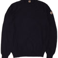 Colmar Mens Crew Neck Jumper Sweater XL Navy Blue Polyamide