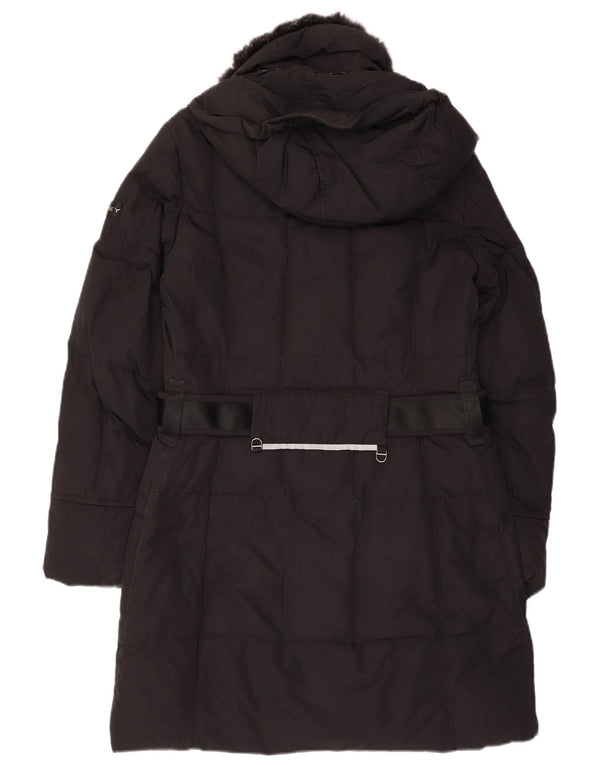 PEUTEREY Womens Padded Coat IT 40 Small Black Polyamide