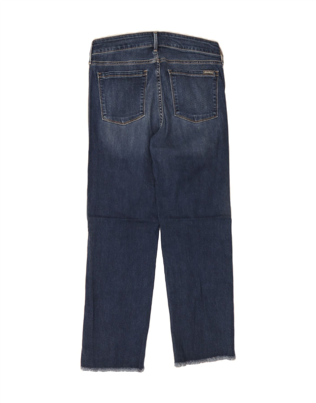 EDDIE BAUER Womens Crop Straight Jeans US 6 Medium W28 L25 Blue Vintage Eddie Bauer and Second-Hand Eddie Bauer from Messina Hembry 