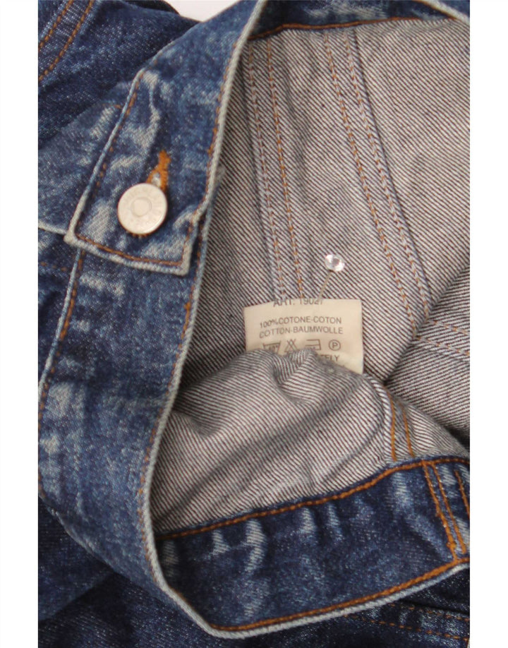 Highlands Womens Denim Jacket UK 14 Large Blue Cotton
