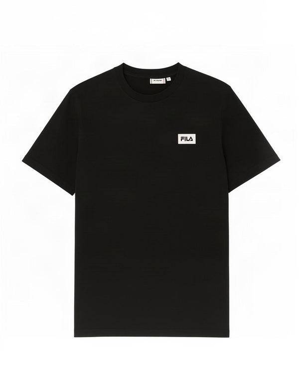 Fila Womens T-Shirt Top UK 10 Small Black