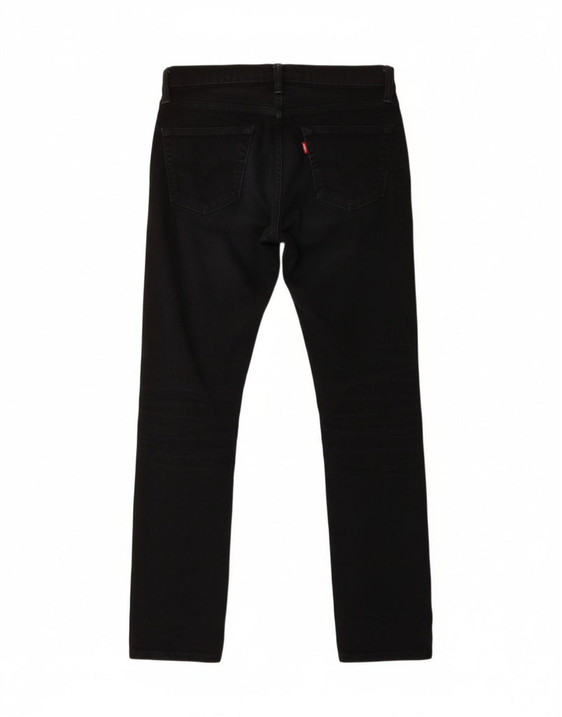 LEVI'S Womens 511 Slim Jeans W29 L32 Black Cotton Vintage Levi's and Second-Hand Levi's from Messina Hembry 