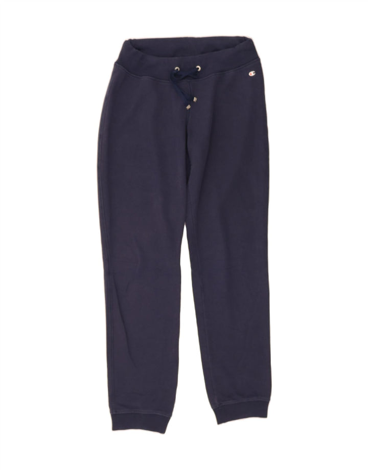 CHAMPION Womens Tracksuit Trousers Joggers UK 14 Medium  Navy Blue Vintage Champion and Second-Hand Champion from Messina Hembry 