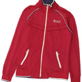 CHAMPION Womens Heritage Fit Tracksuit Top Jacket UK 14 Large Red