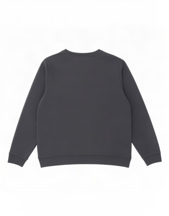 Fila Womens Graphic Sweatshirt Jumper UK 16 Large Navy Blue Polyester