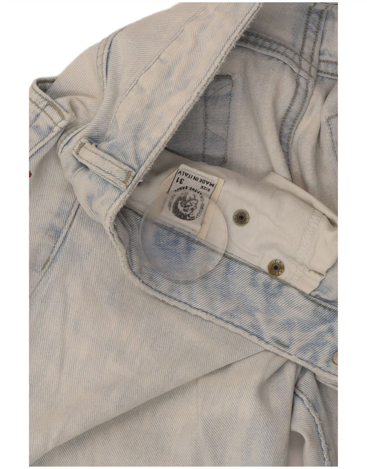 Diesel Mens Bootcut Jeans W31 L29 Blue Cotton