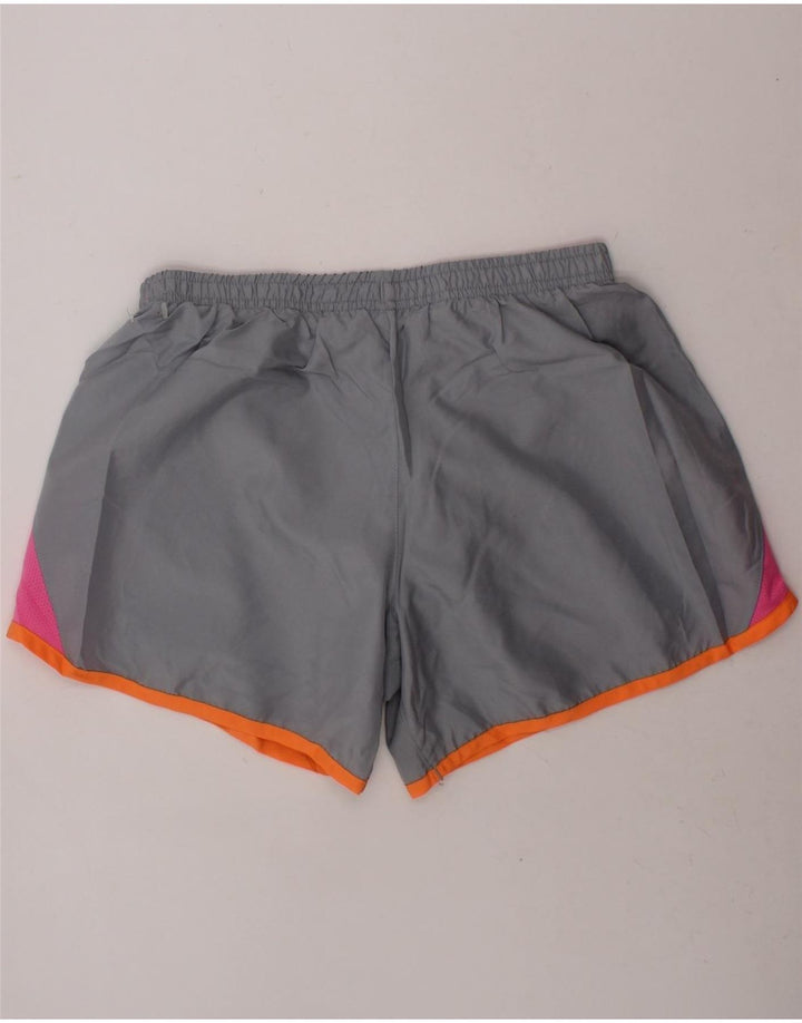 NIKE Boys Sport Shorts 12-13 Years Large Grey Colourblock Polyester Vintage Nike and Second-Hand Nike from Messina Hembry 