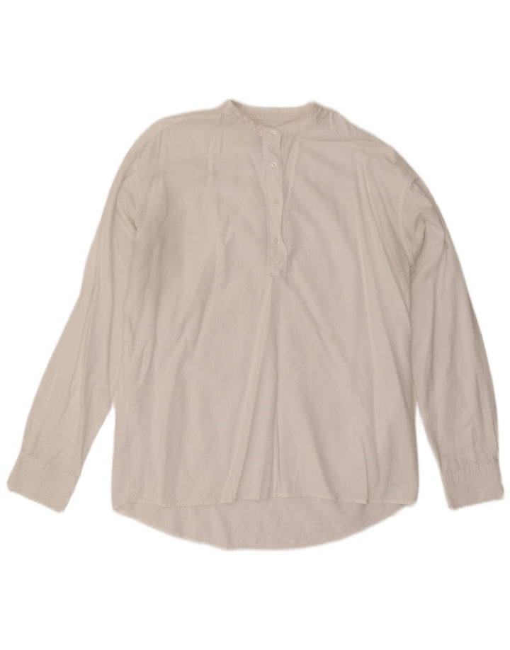 Gant Womens Pullover Shirt UK 14 Large White Lycra