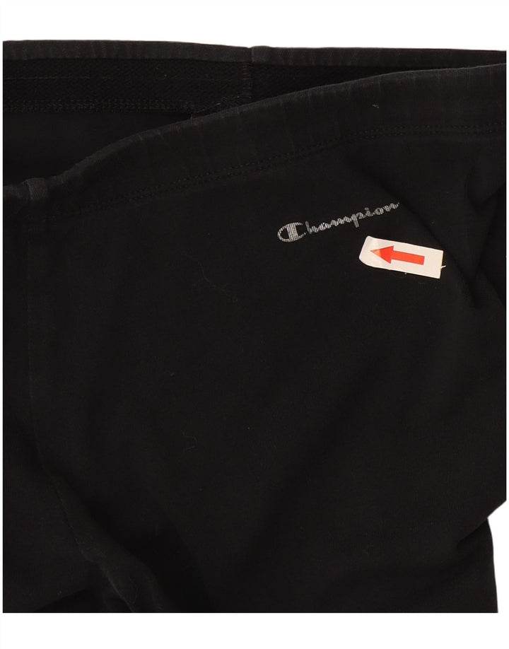 Champion Womens Capri Tracksuit Trousers UK 10 Small  Black