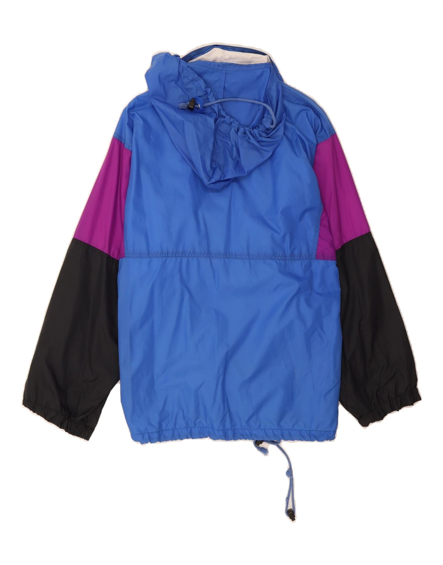 MARCEL CLAIR Womens Oversized Rain Jacket EU 36/38 Small Blue