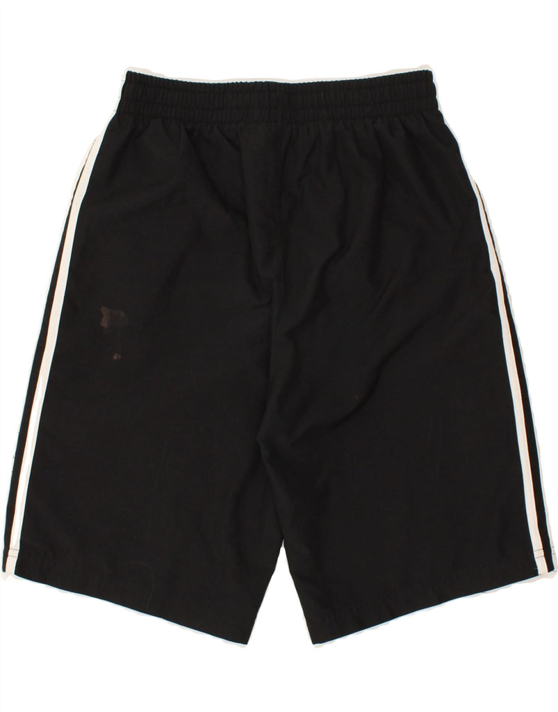 ADIDAS Boys Sport Shorts 13-14 Years Black Polyester | Vintage Adidas | Thrift | Second-Hand Adidas | Used Clothing | Messina Hembry 