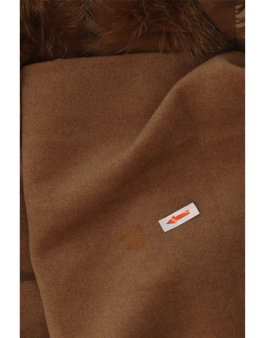 Cinzia Rocca Womens Oversized Overcoat UK 18 XL Brown Wool