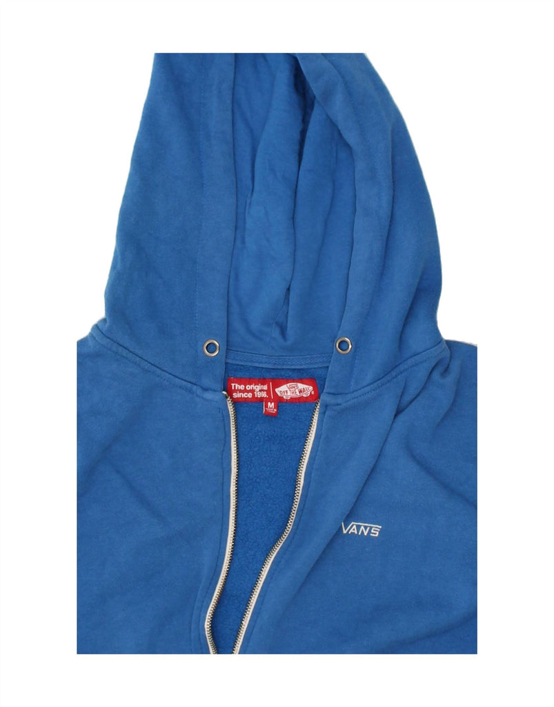 VANS Mens Zip Hoodie Sweater Medium Blue | Vintage Vans | Thrift | Second-Hand Vans | Used Clothing | Messina Hembry 