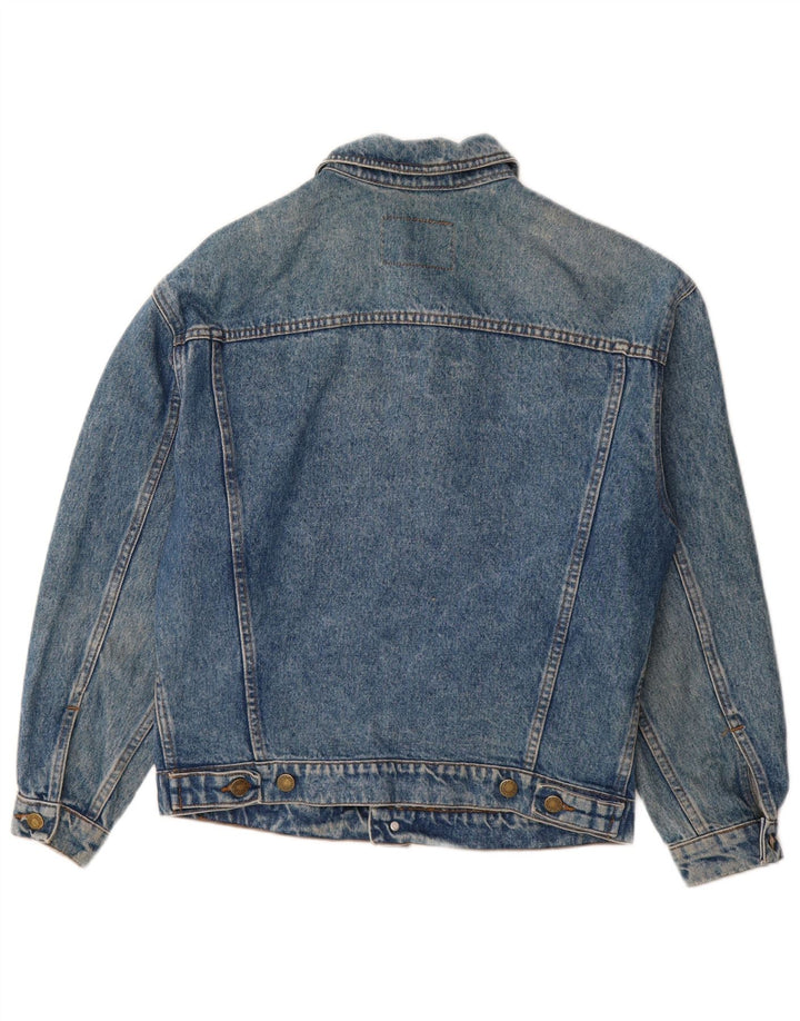 Vintage Mens Denim Jacket UK 36 Small Blue Cotton