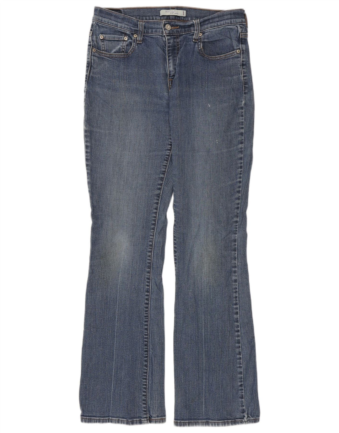 Levi's Womens 515 Bootcut Jeans US 10 Large W30 L33 Blue Cotton