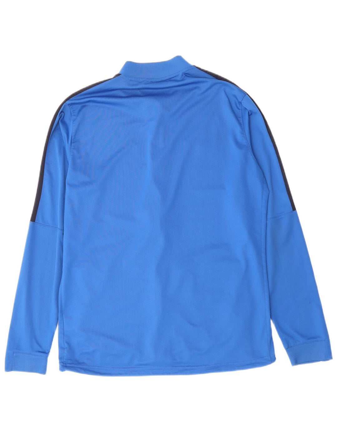 NIKE Mens Dri Fit Tracksuit Top Jacket XL Blue Colourblock Polyester
