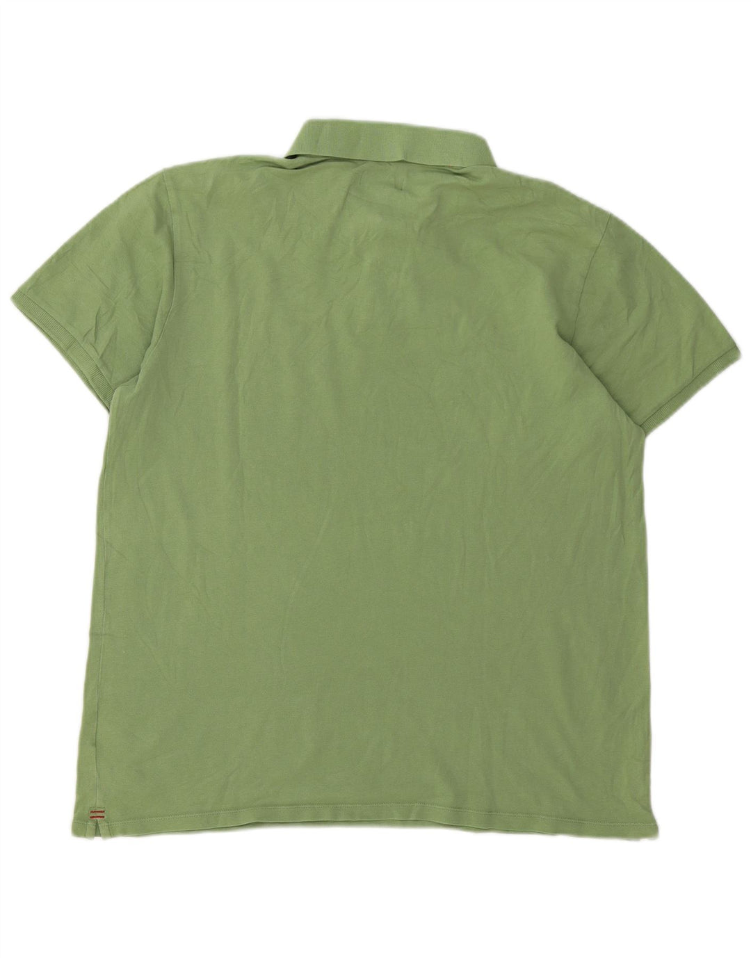 Woolrich Mens Polo Shirt XL Green Cotton