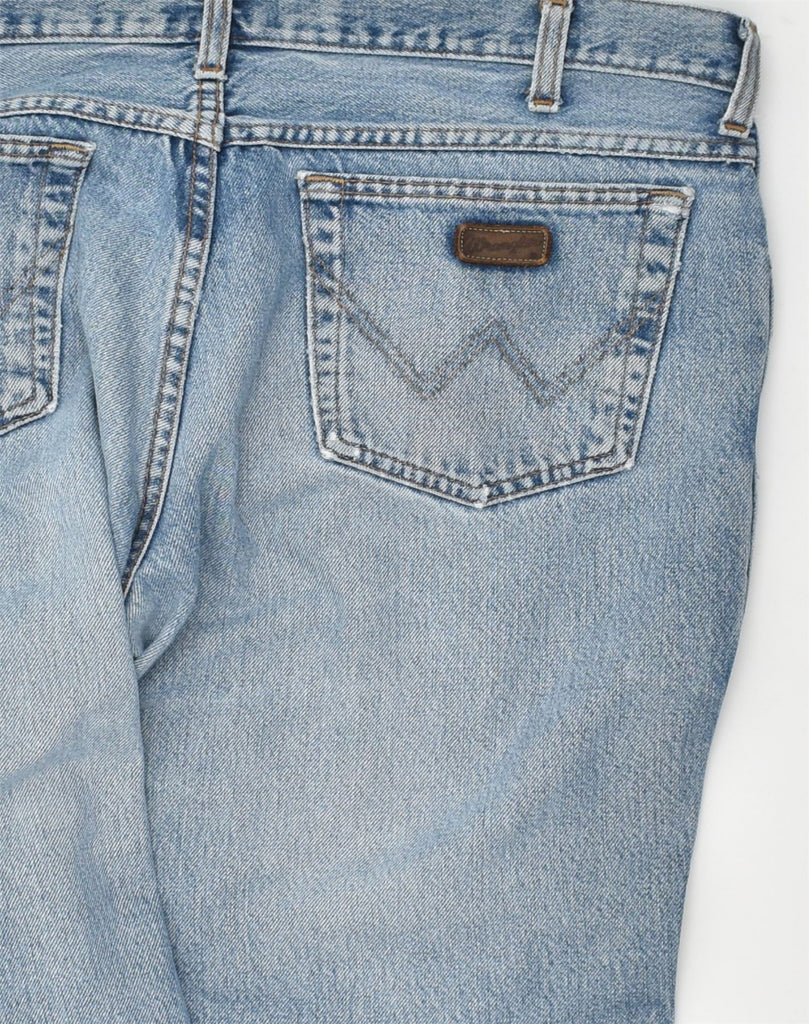 WRANGLER Mens Straight Jeans W36 L30 Blue Cotton | Vintage Wrangler | Thrift | Second-Hand Wrangler | Used Clothing | Messina Hembry 