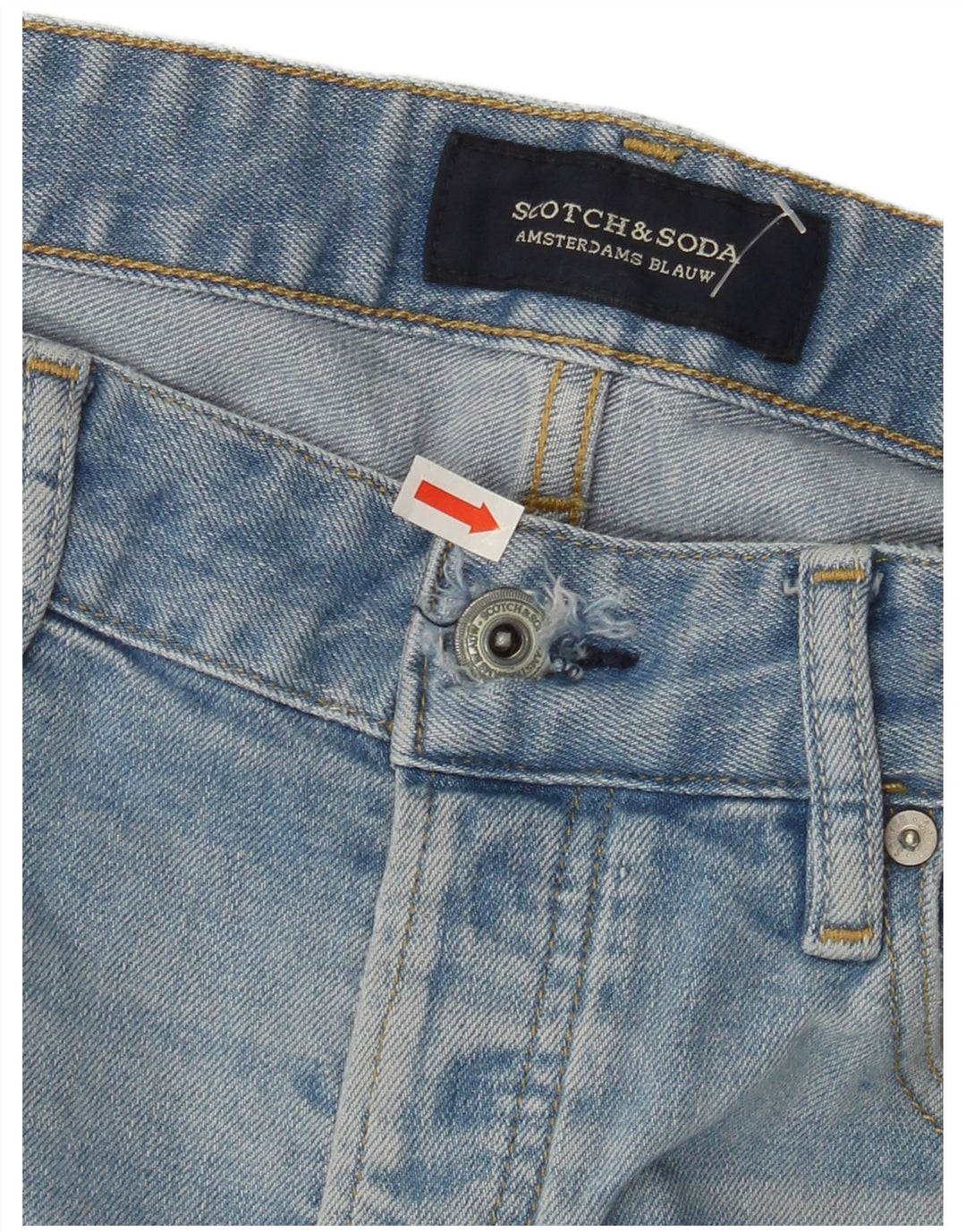 SCOTCH & SODA Mens Ralston Slim Jeans W31 L32  Blue