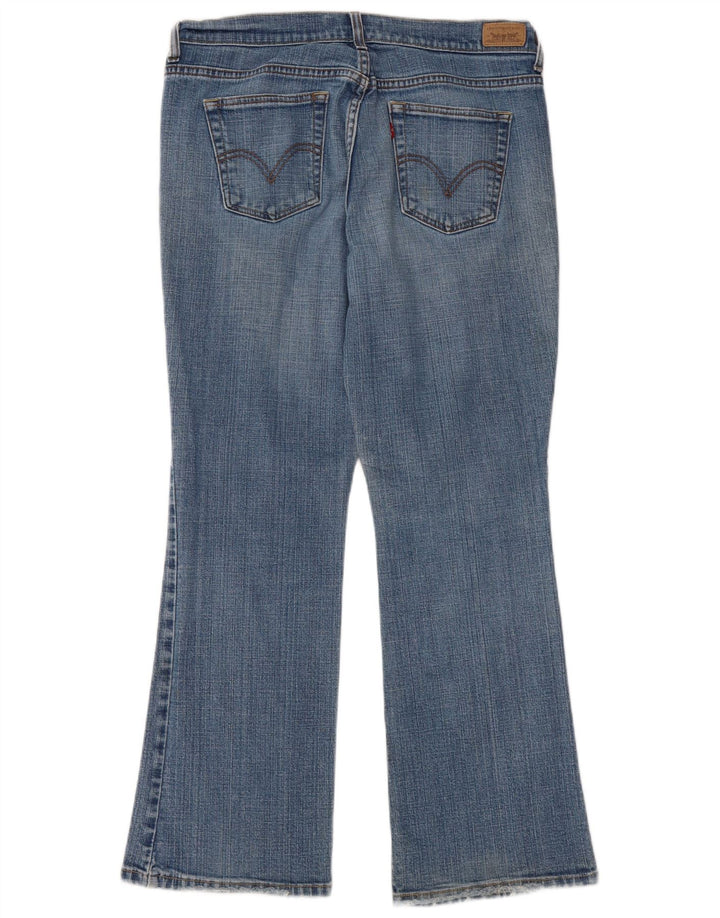 Levi's Womens 515 Bootcut Jeans US 12 Large W32 L29 Blue Cotton