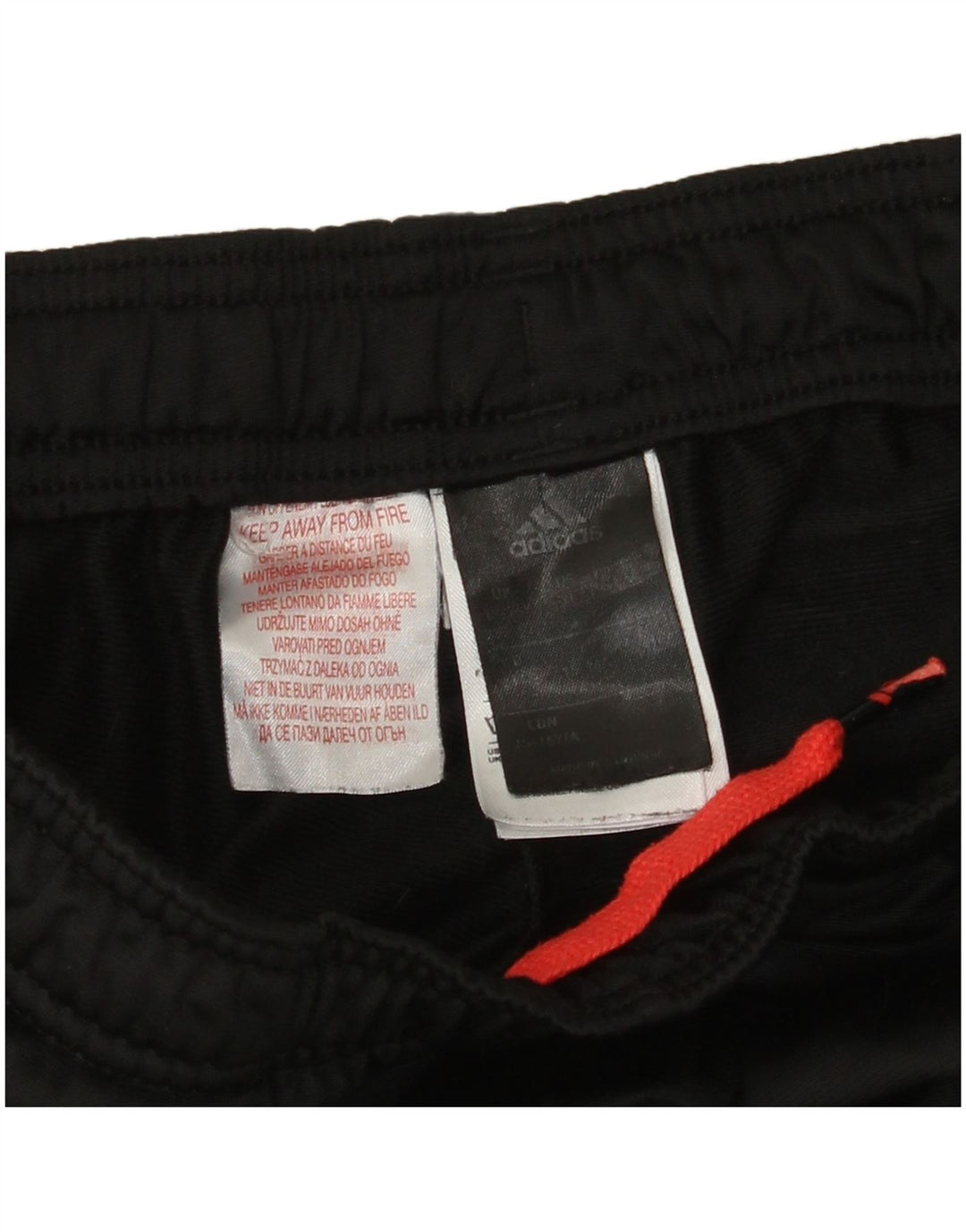 Adidas Girls Tracksuit Trousers 15-16 Years Black Polyester