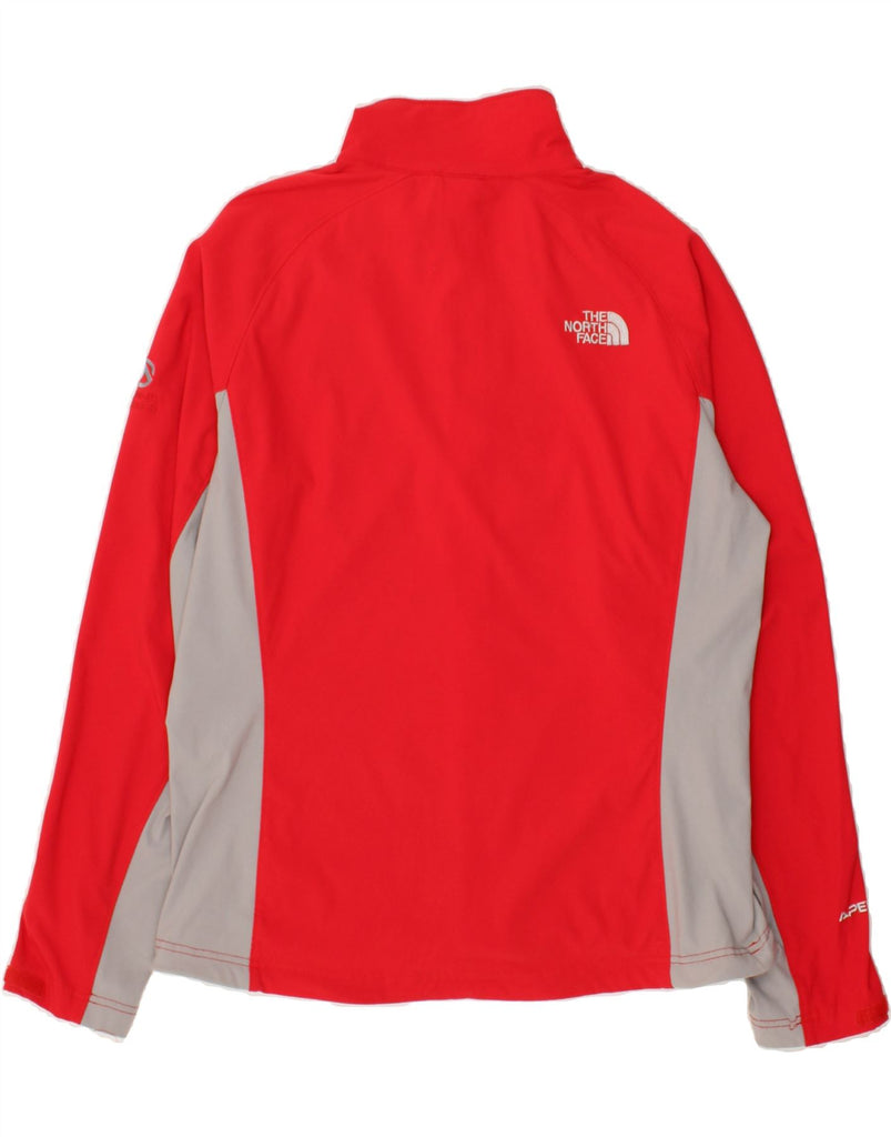 THE NORTH FACE Womens Graphic Tracksuit Top Jacket UK 16 Large Red | Vintage The North Face | Thrift | Second-Hand The North Face | Used Clothing | Messina Hembry 