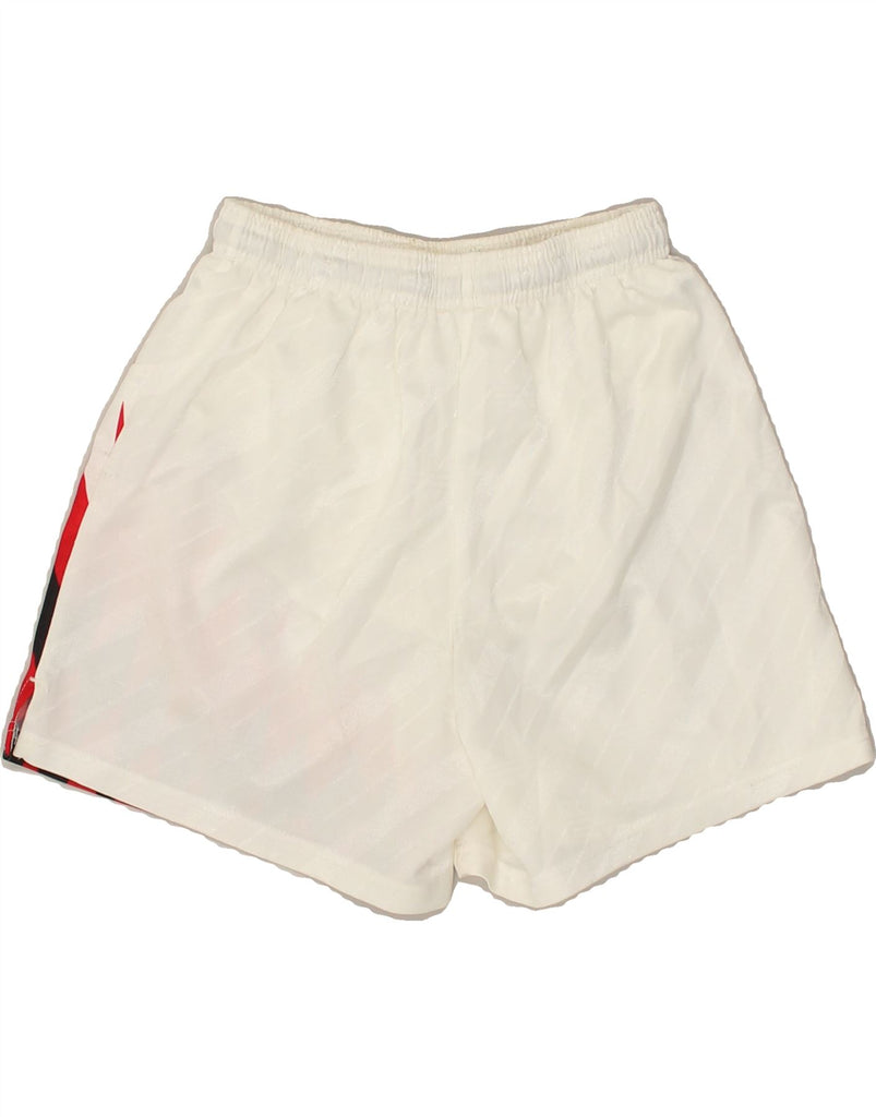 ADIDAS Boys Sport Shorts 15-16 Years White Polyester | Vintage Adidas | Thrift | Second-Hand Adidas | Used Clothing | Messina Hembry 