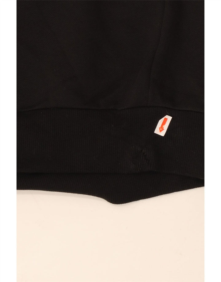 Puma Mens Graphic Sweatshirt Jumper XS Black Cotton