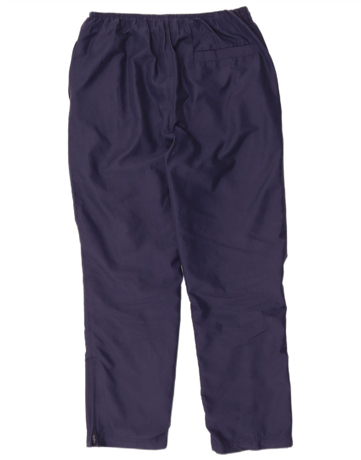 ELLESSE Mens Tracksuit Trousers Large  Navy Blue Polyester
