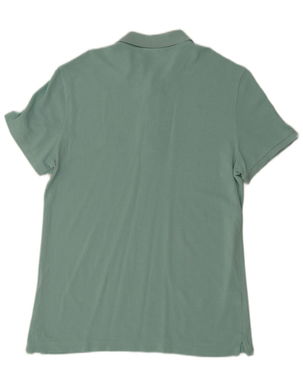 Lacoste Mens Slim Fit Polo Shirt Size 5 Large Turquoise Cotton