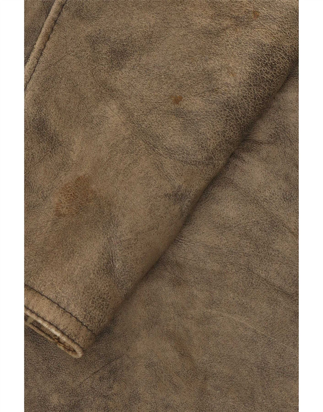 Vintage Womens Shearling Jacket IT 46 Large Grey