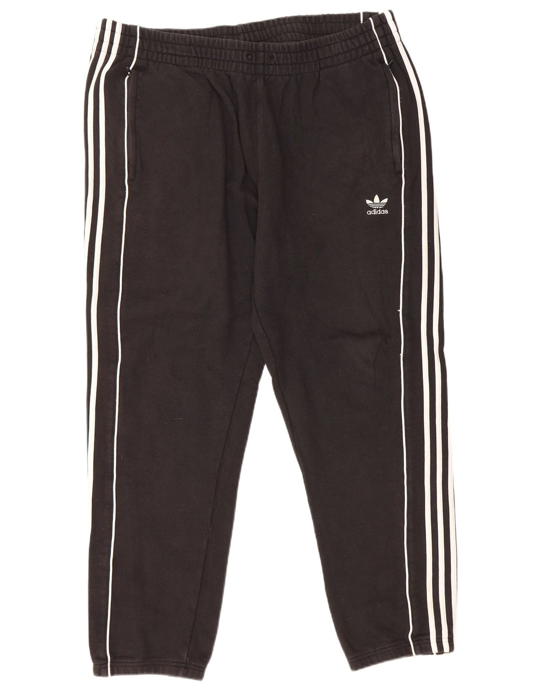 Adidas Mens Tracksuit Trousers Joggers 2XL  Black Cotton