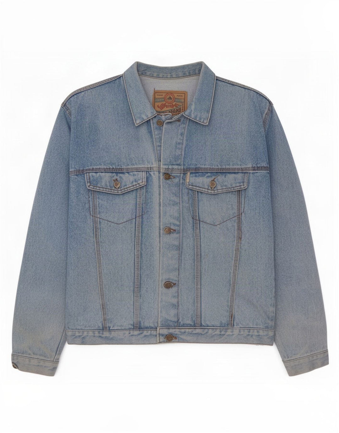 Nicowa Mens Denim Jacket UK 38 Medium Blue