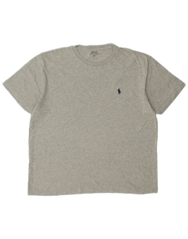Polo Ralph Lauren Mens T-Shirt Top Medium Grey Flecked