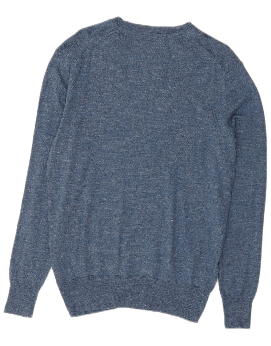 Superdry Mens Crew Neck Jumper Sweater Large Blue Cotton