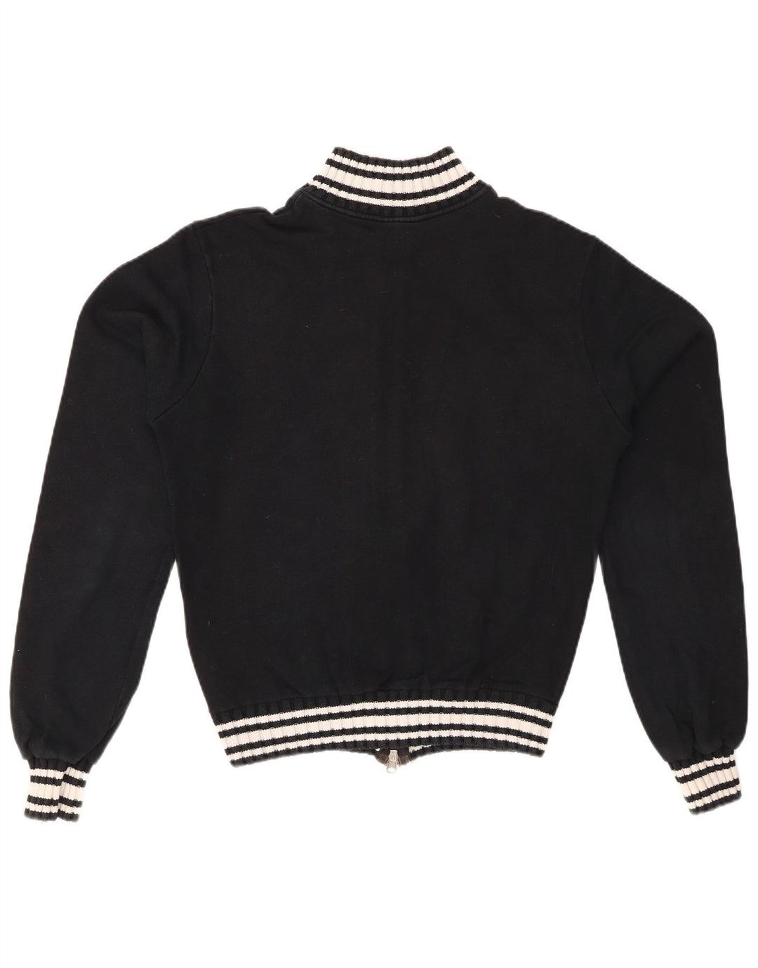 PUMA Womens Tracksuit Top Jacket UK 18 XL Black Cotton