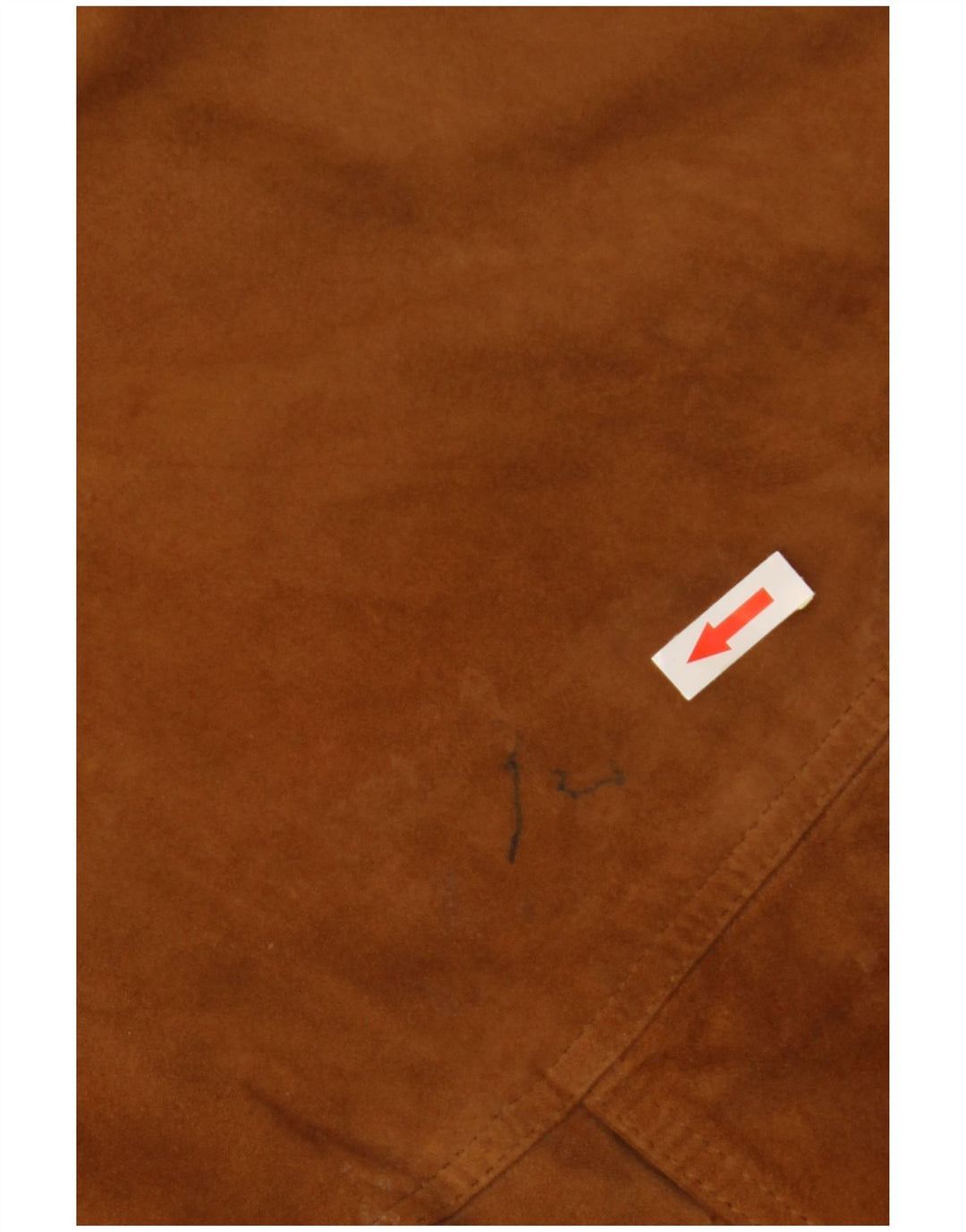 VINTAGE Mens Suede Bomber Jacket IT 52 XL Brown