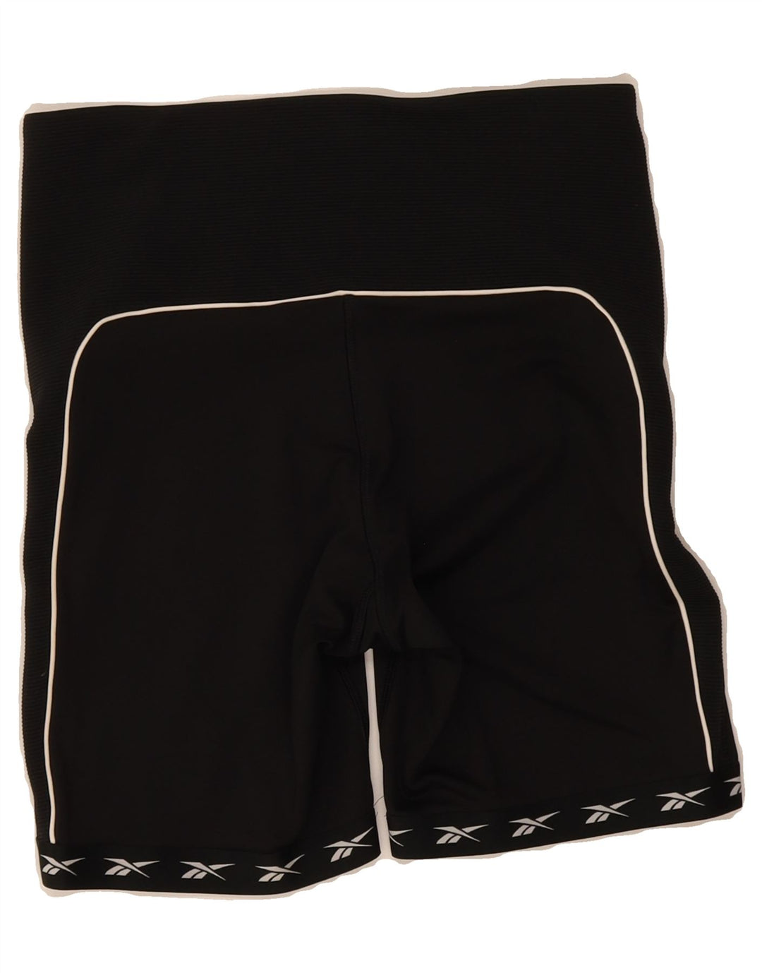 REEBOK Womens Sport Shorts UK 12/14 Medium Black Polyester Vintage Reebok and Second-Hand Reebok from Messina Hembry 