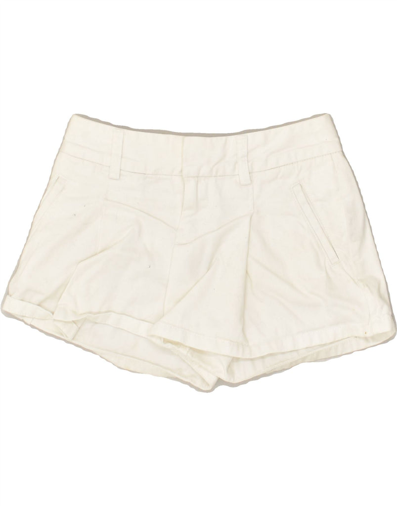 RALPH LAUREN Girls Classic Chino Shorts 7-8 Years W24 White Cotton | Vintage Ralph Lauren | Thrift | Second-Hand Ralph Lauren | Used Clothing | Messina Hembry 