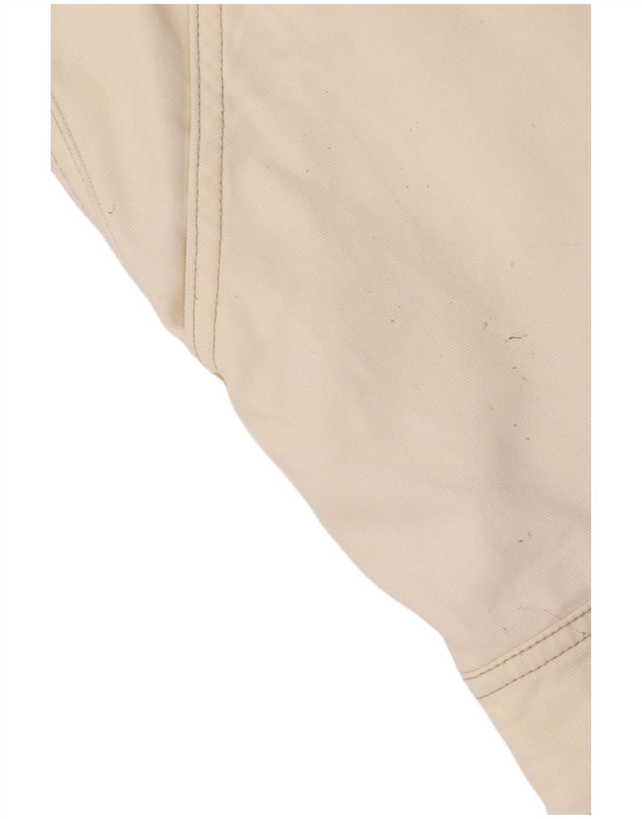 Vintage Mens Cargo Shorts W38 XL White Cotton