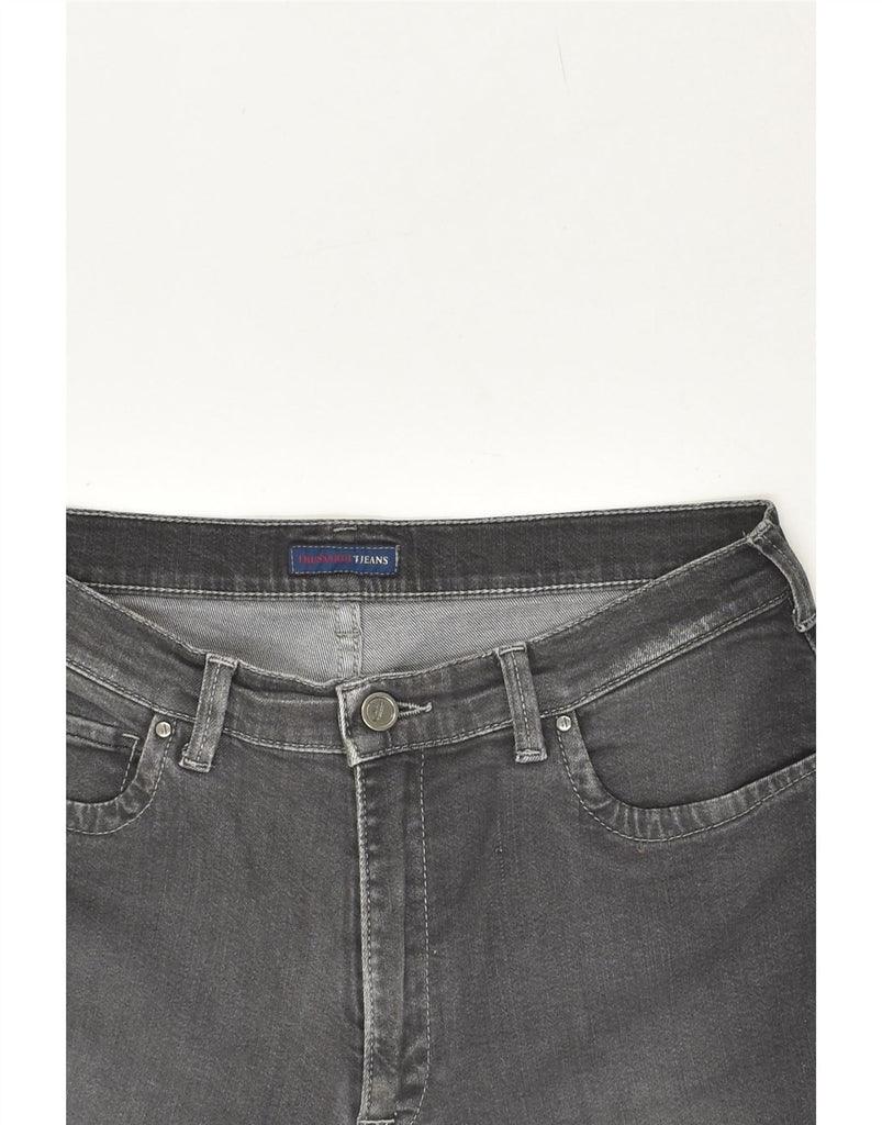 TRUSSARDI Womens Skinny Jeans W32 L31  Grey Cotton Vintage Trussardi and Second-Hand Trussardi from Messina Hembry 