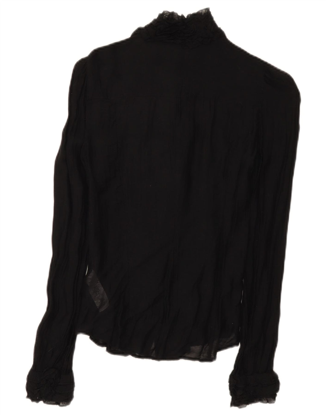 French Connection Womens Shirt Blouse UK 6 XS Black Modal
