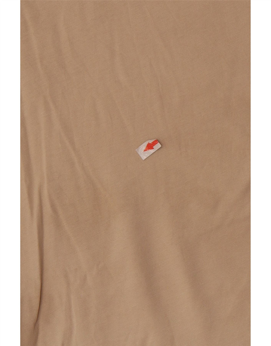 Puma Mens Graphic T-Shirt Top Medium Beige Colourblock Cotton