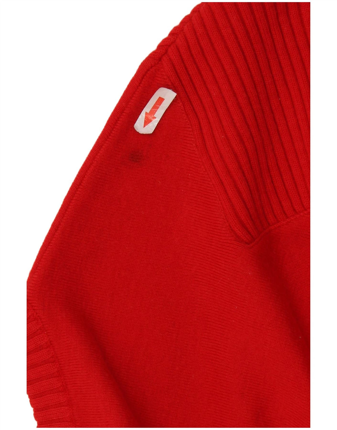 PAUL & SHARK Mens Yachting Crew Neck Jumper Sweater Medium Red Virgin Wool