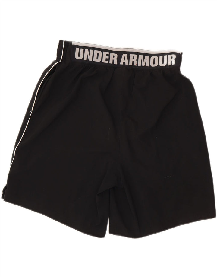 UNDER ARMOUR Mens Graphic Sport Shorts Medium  Black Polyester
