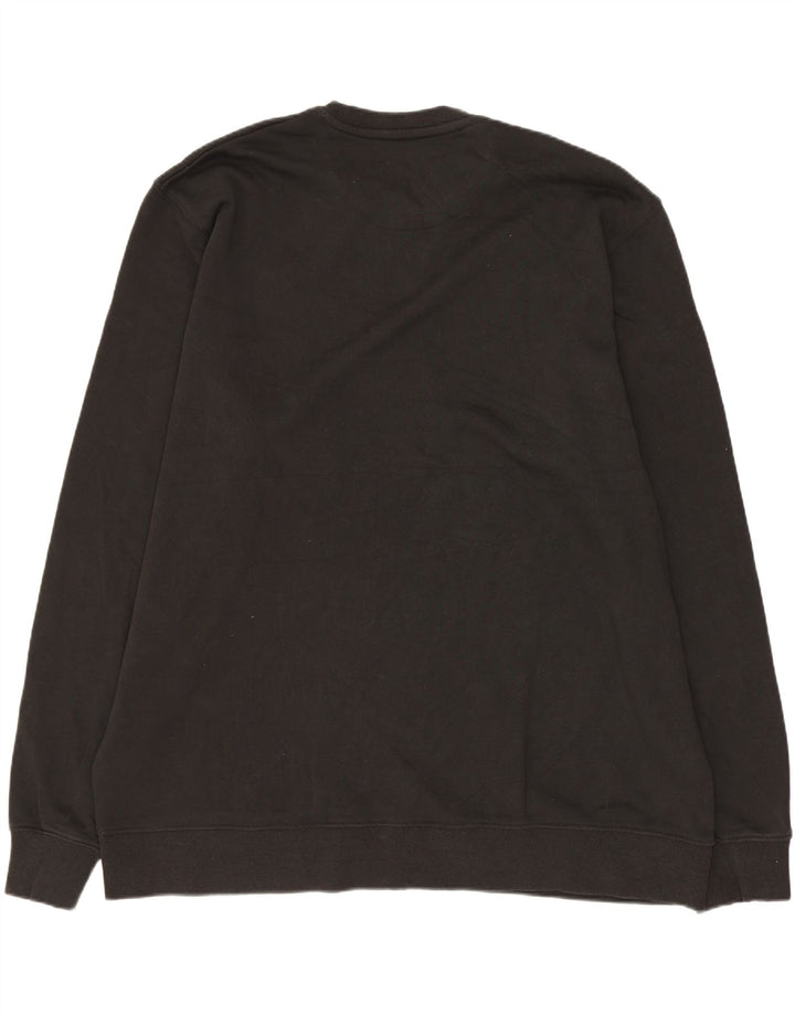 Wrangler Mens Sweatshirt Jumper 2XL Black Cotton
