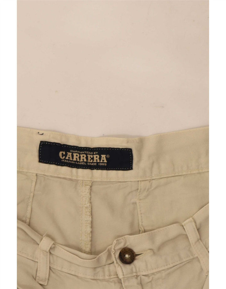 Carrera Mens Pegged Chino Shorts W32 Medium Beige
